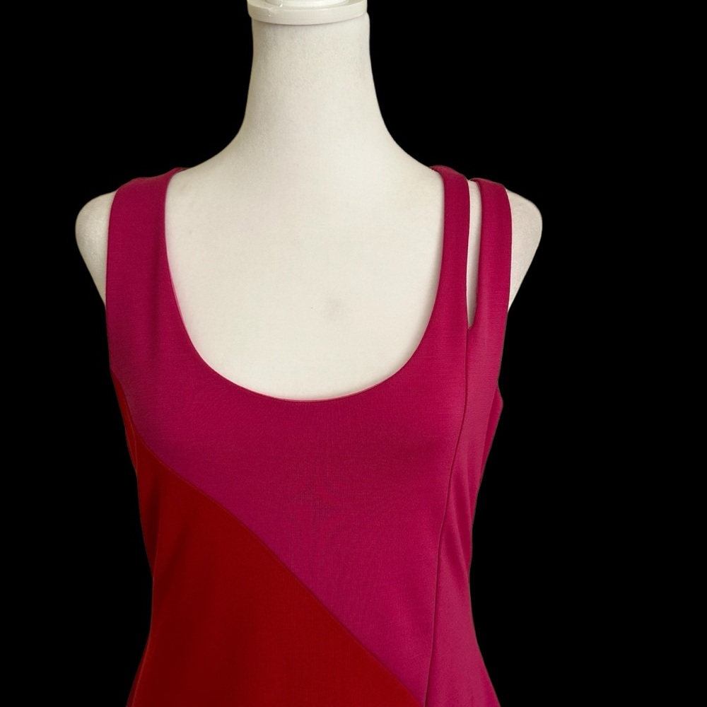 Bar III Sleeveless Dress Hot Pink Size L NWT - Picture 2 of 9